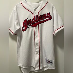 Authentic majestic Cleveland Indians home jersey